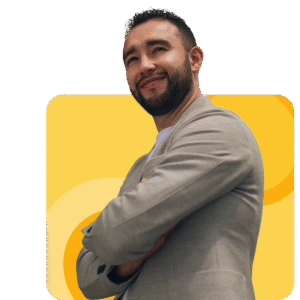 hombre sonriente Johan Vásquez Mental Training School